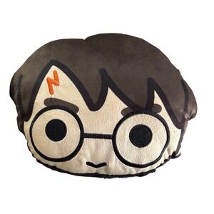 Harry Potter Plush Character Pillow Brown Tan Wizarding World Decorative Cushion